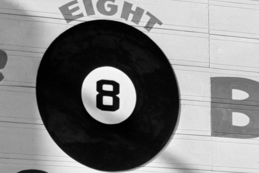 Shasta County, CA, &quot;Eight Ball Pool Room,&quot; Photo, 1940s Historical Pix