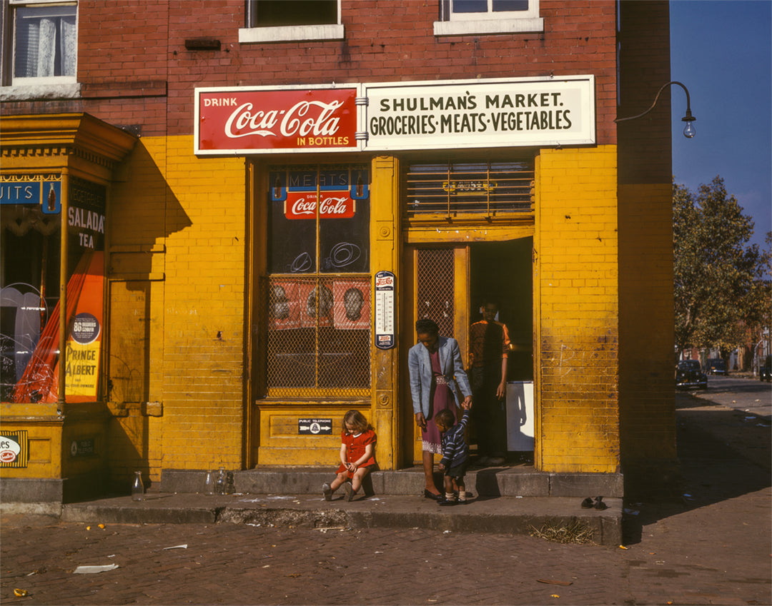 Shulman's Market, Washington DC, 1942 Historical Pix
