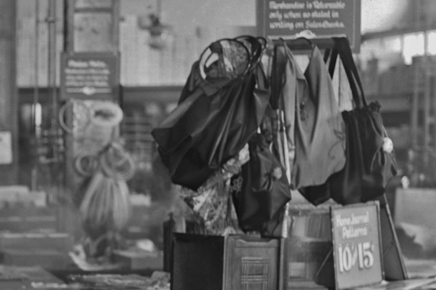 Singer Sewing Machines, Oppenheimer's in Washington, DC, early 1900s Historical Pix