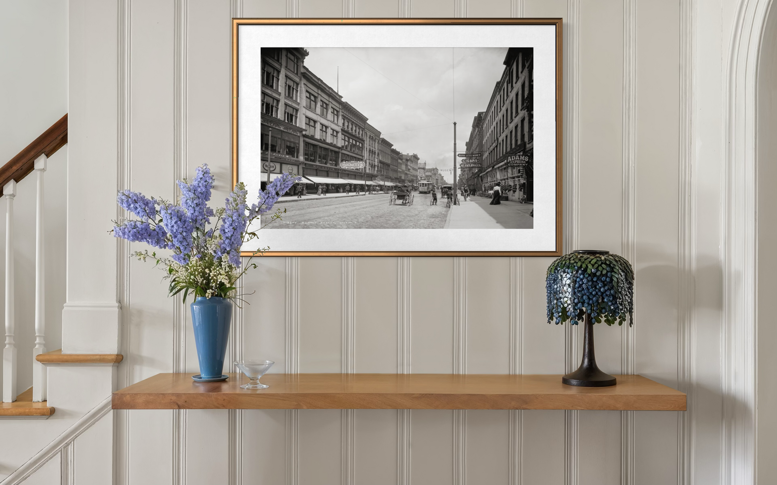 Toledo Ohio Photo, Summit Street ca. 1900 – Historic Downtown Street Scene