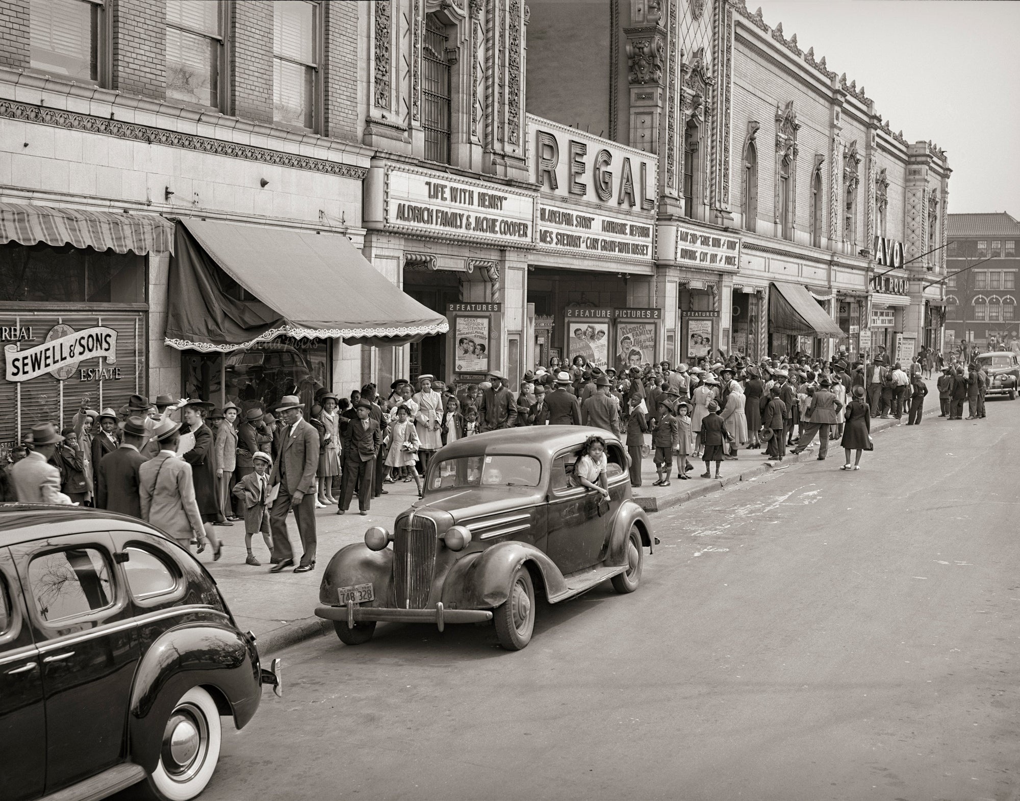 Southside Chicago, Illinois, 1941, Regal Theatre Historical Pix