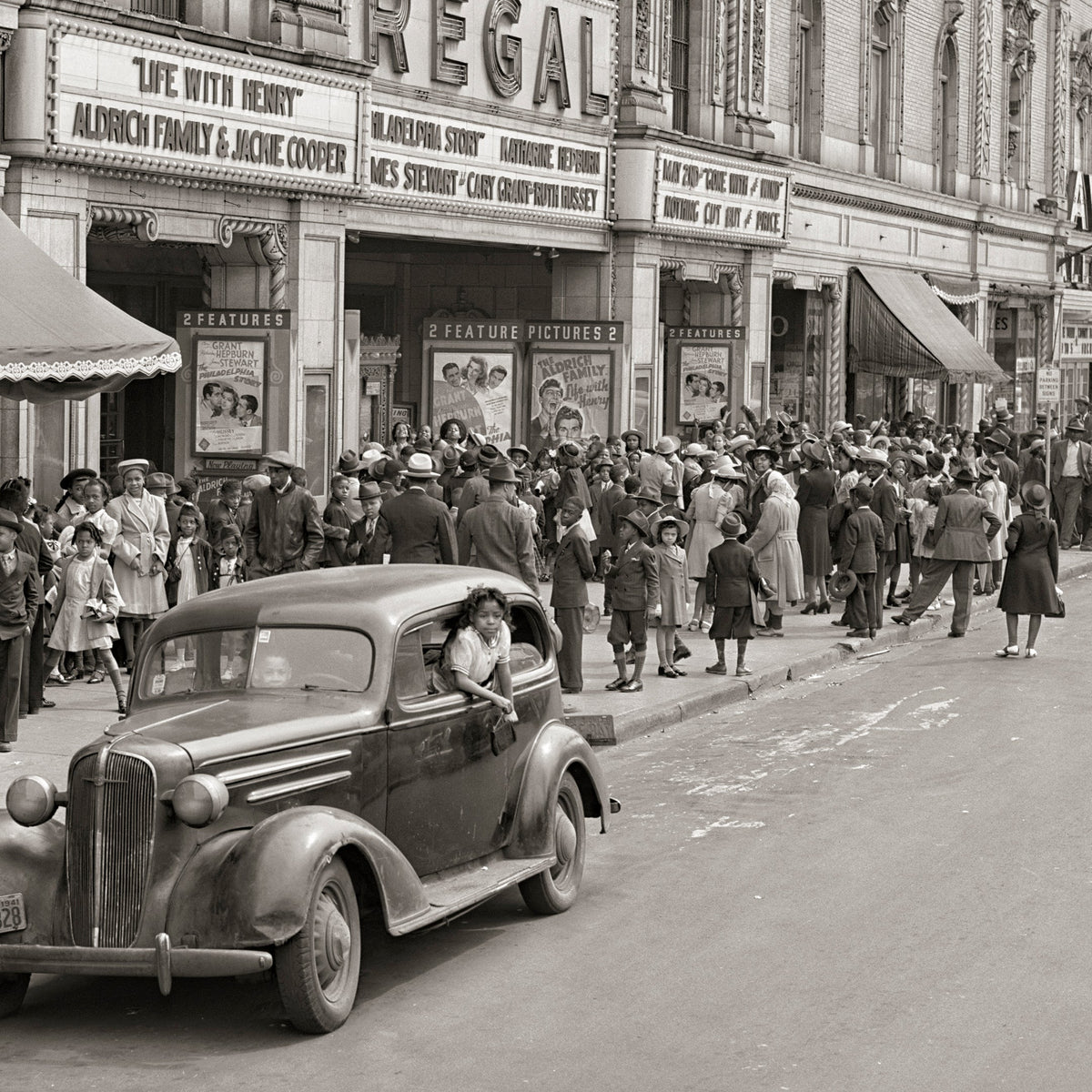 Southside Chicago, Illinois, 1941, Regal Theatre Historical Pix