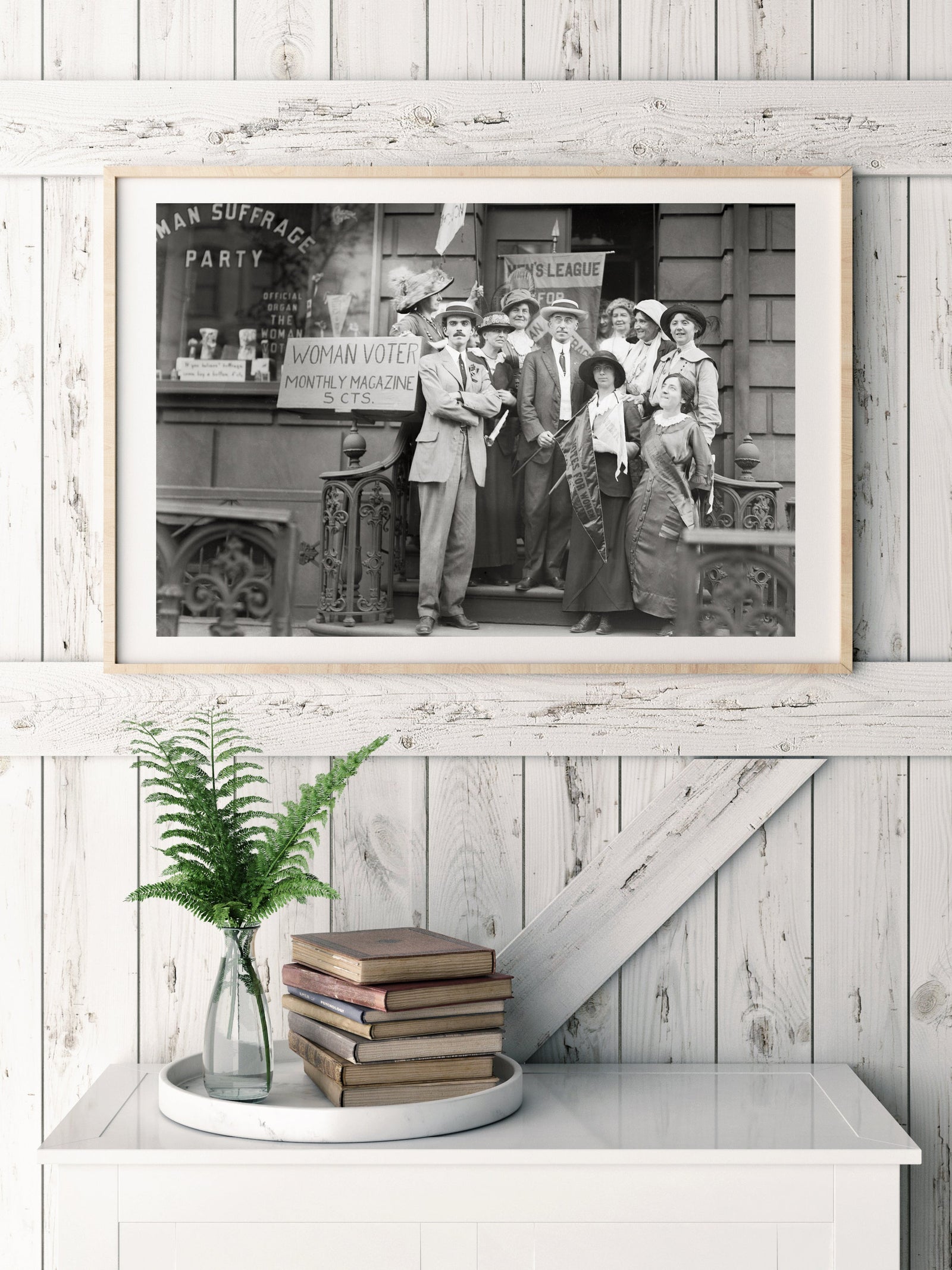 Suffragette Headquarters, Manhattan, NY, 1913 Historical Pix