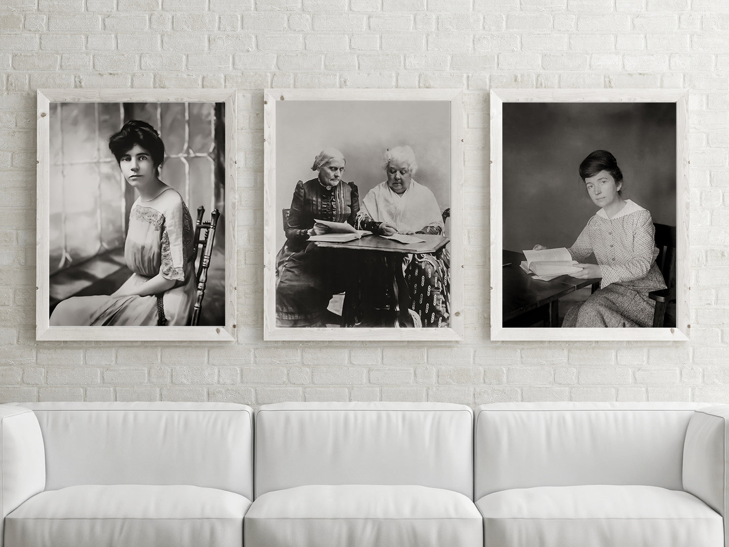 Suffragette Portraits: Cady-Stanton, Paul, Anthony & Sanger Historical Pix