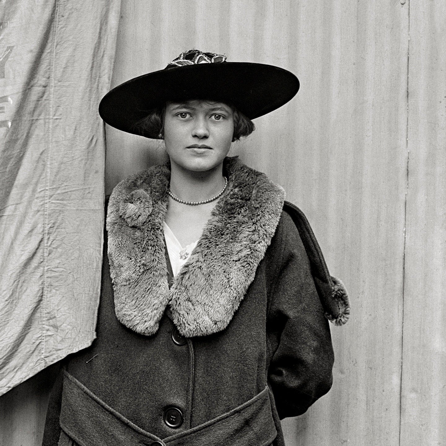 Suffragette Protesting Voting Rights, Equal Rights, 1914 Historical Pix