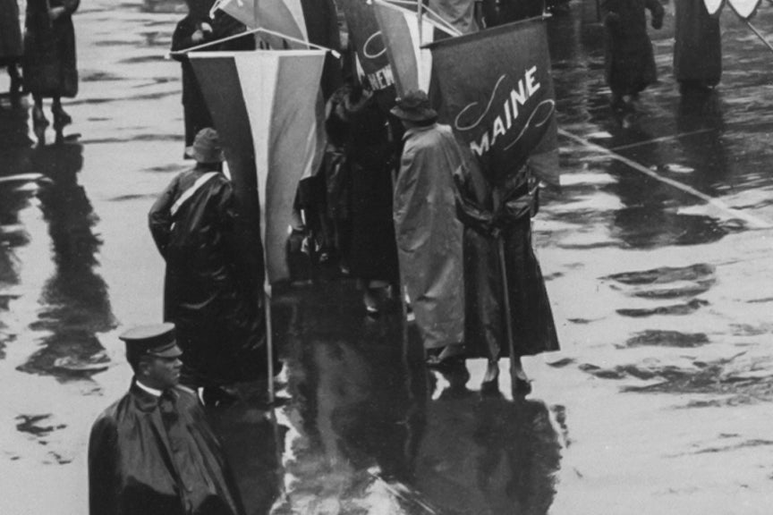 Suffragettes Grand Picket Protest, March 4, 1917 Historical Pix