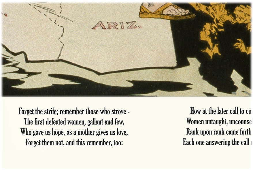 Suffragettes Protesting Poster, Women&#39;s Rights, 1915 Historical Pix