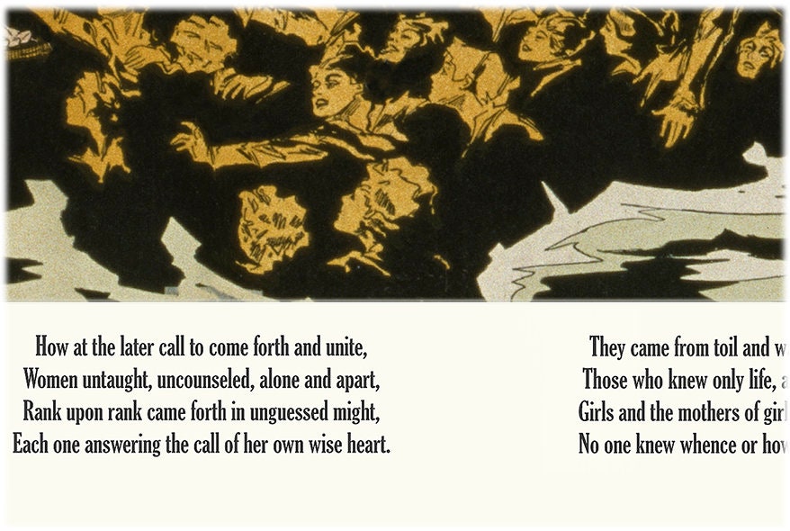 Suffragettes Protesting Poster, Women&#39;s Rights, 1915 Historical Pix