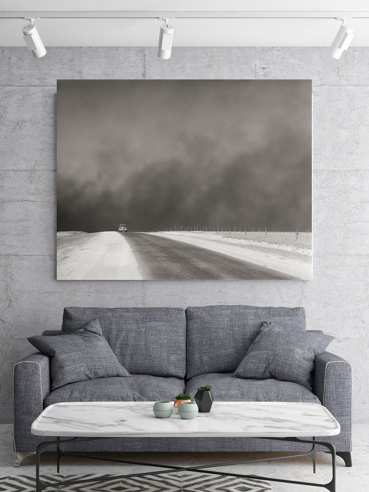 Texas Panhandle, 1936, Storm, Arthur Rothstein Historical Pix