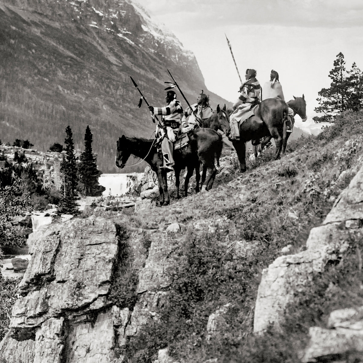 &quot;The Landmark&quot;, Black White Photograph, 1912, Roland Reed Historical Pix