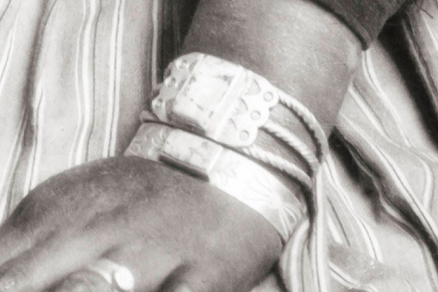 The Silversmith's Daughter, Navajo, 1910, New Mexico Photo Historical Pix