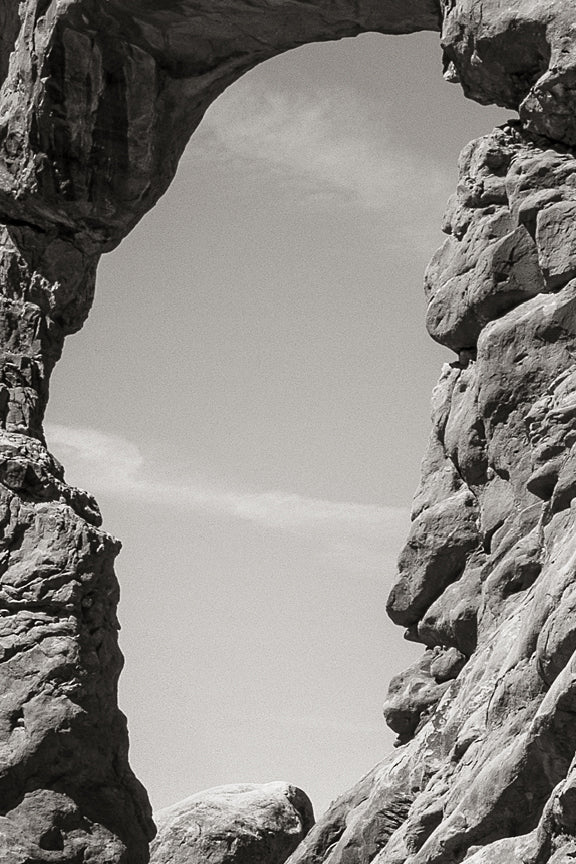 "The Window", Sandstone Formation in Arches National Park, Utah Historical Pix