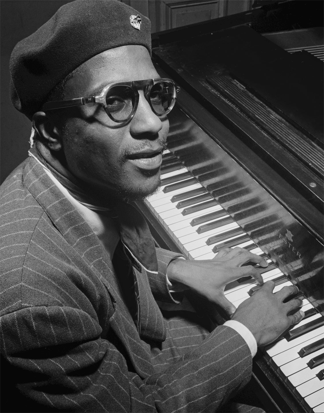 Thelonius Monk, Jazz Musician and Composer, Portrait, 1940s Historical Pix