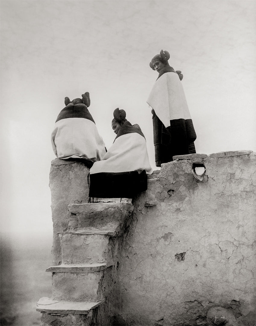 Three Hopi Native American Women, 1906 Historical Pix