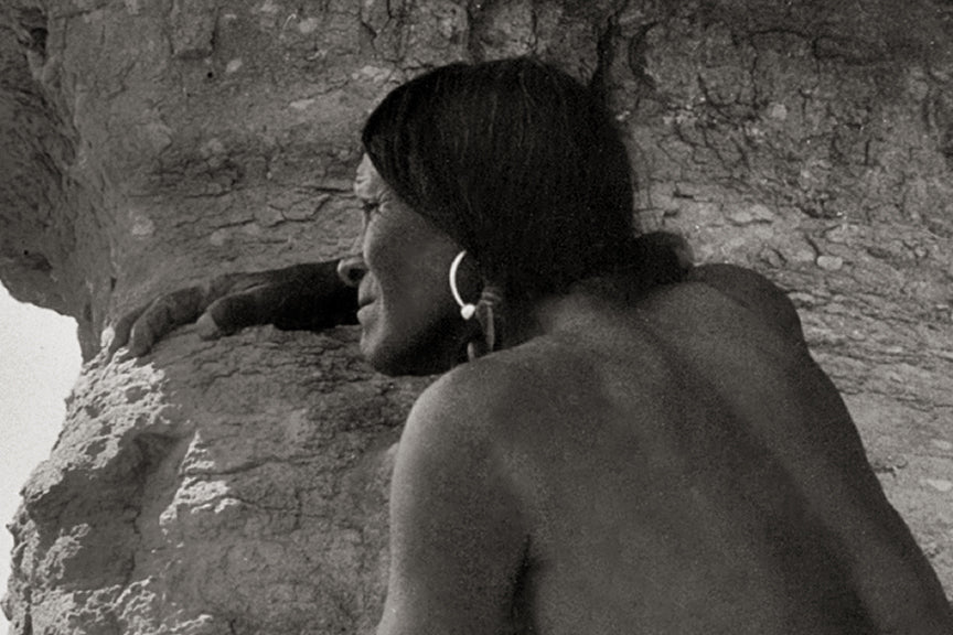 Three Horses, Indigenous American Portrait, early 1990s, Edward Curtiss Historical Pix