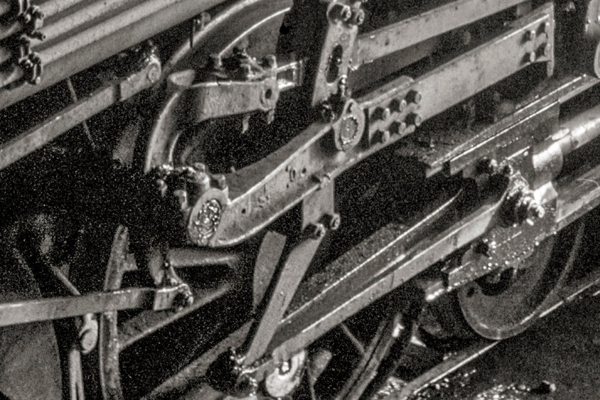 Train, at Chicago&#39;s 40th Street Railroad Shops, Chicago, Ill. 1942 Historical Pix