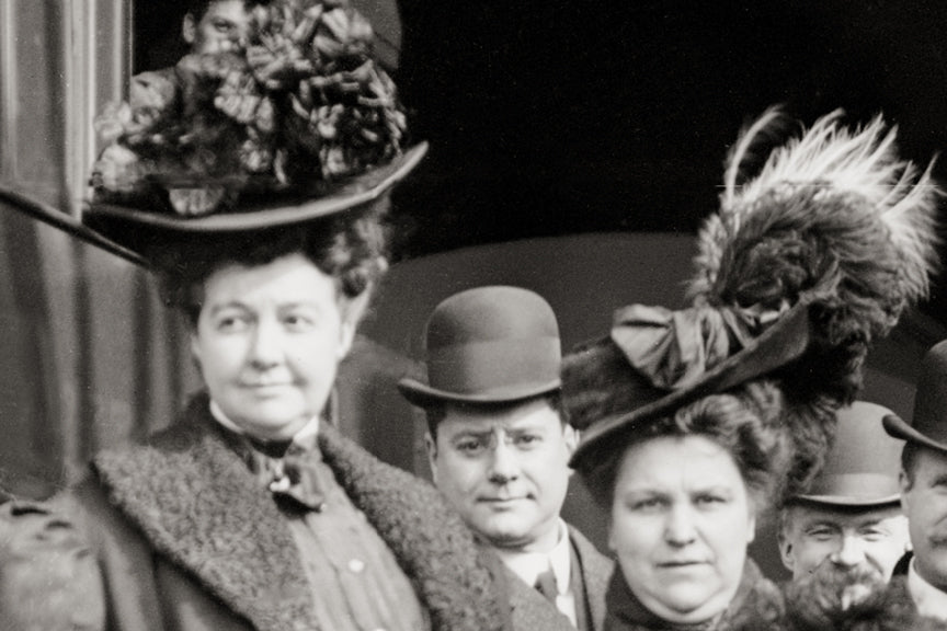 Train to Florida, 1910, Family Portrait Historical Pix