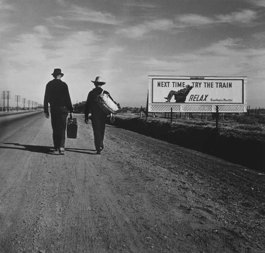 Traveling Men, Dorthea Lange, 1937 Historical Pix