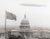 U.S. Army Blimp Flying Over US Capital, 1930s Historical Pix