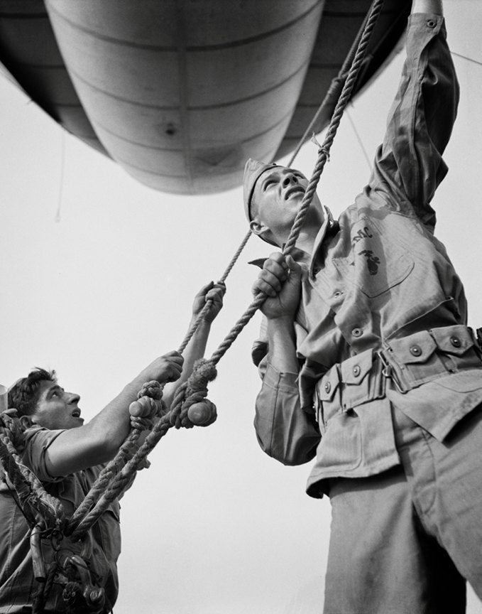 US Marines, Glider Detachment Photo, Parris Island, 1938 Historical Pix