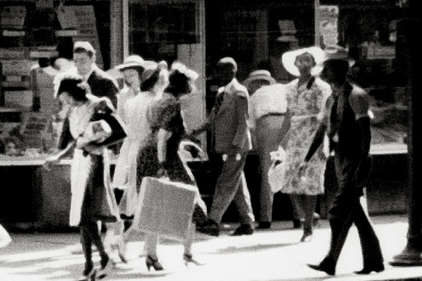 Under the Railway, Chicago, 1940 Photo Historical Pix