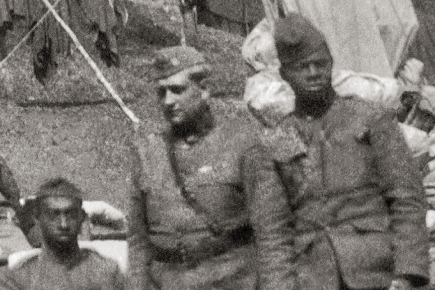 WWI African American Soldiers at Camp Historical Pix