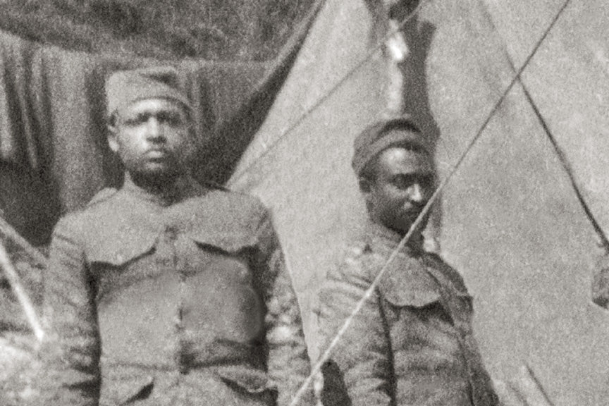 WWI African American Soldiers at Camp Historical Pix