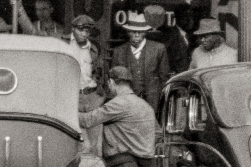 Waco Texas Street Scene, 1939, Russell Lee Historical Pix