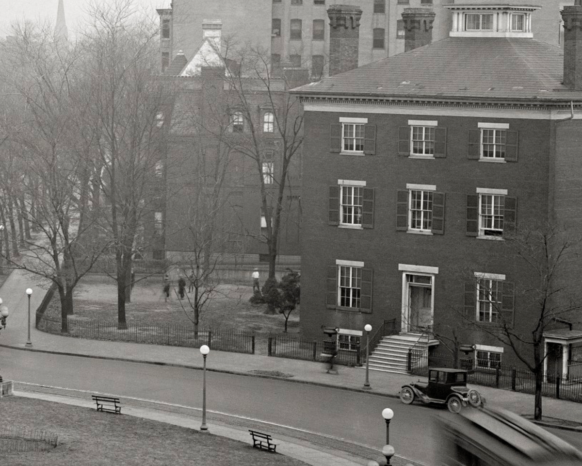 Washington DC, Thomas Circle, 1921 Historical Pix