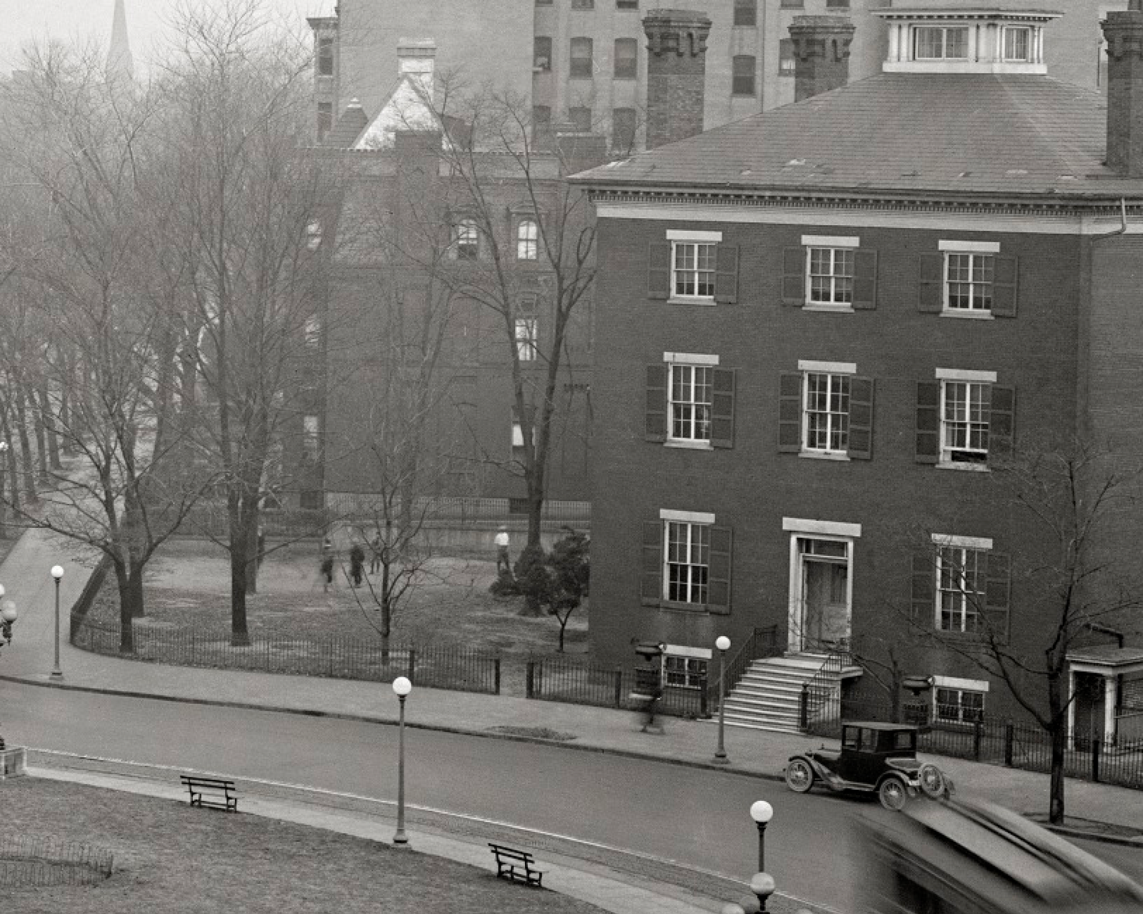 Washington DC, Thomas Circle, 1921 Historical Pix