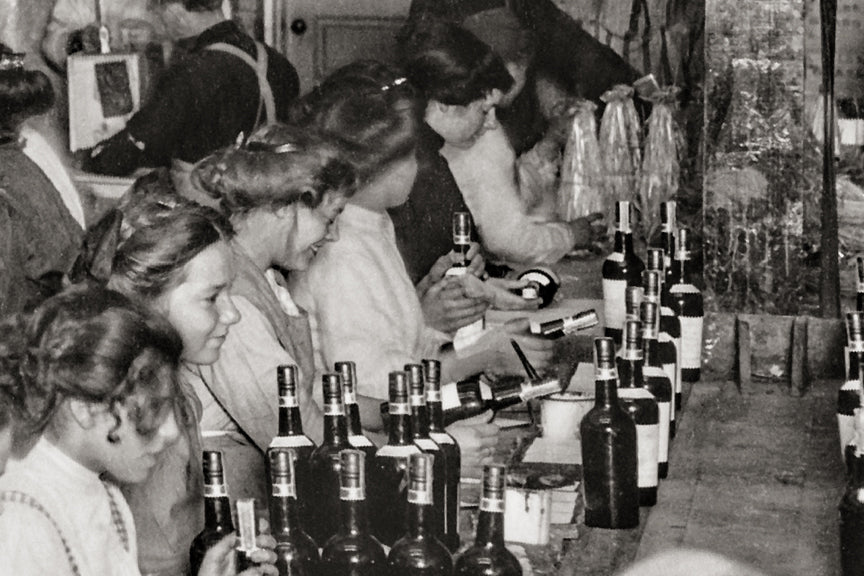Whiskey Bottling Plant, Walkerville Ontario, Early 1900s. Historical Pix