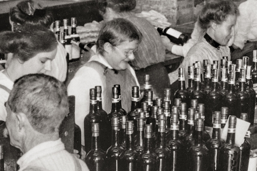 Whiskey Bottling Plant, Walkerville Ontario, Early 1900s. Historical Pix