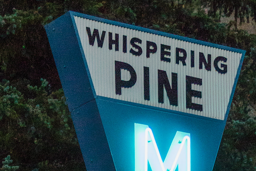 Whispering Pines Motel, Mountain Cabins, Estes Park, Colorado Historical Pix