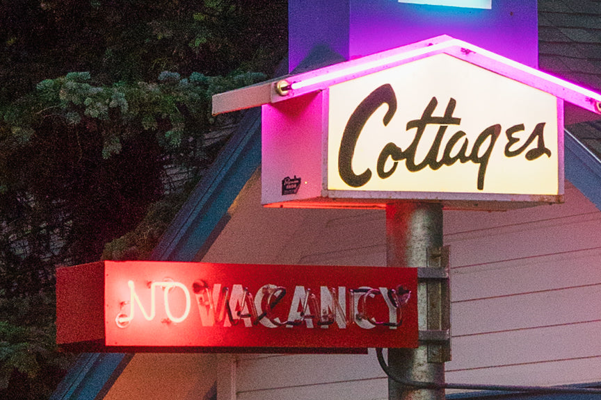 Whispering Pines Motel, Mountain Cabins, Estes Park, Colorado Historical Pix