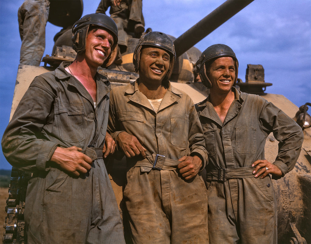 World-War-II-Tank-Crew-Photo-