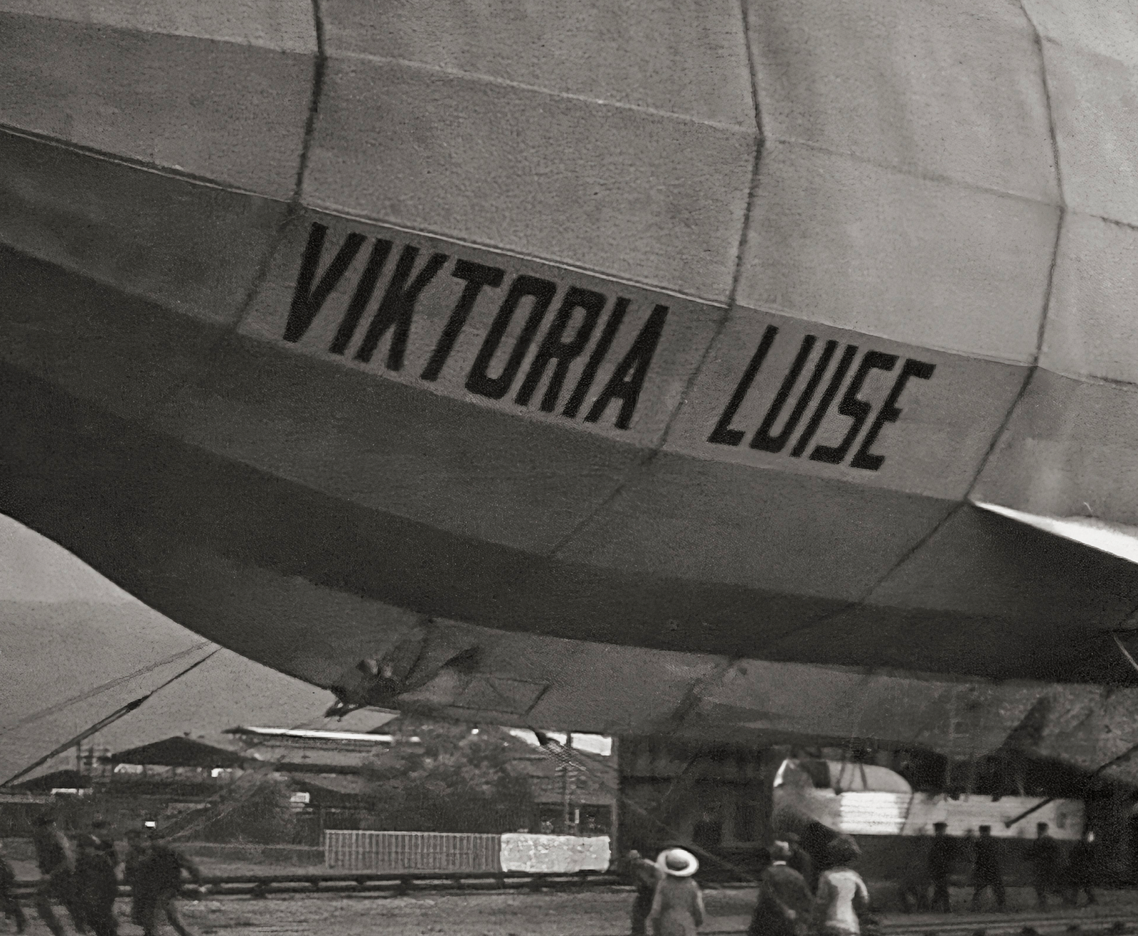 Zeppelin - Viktoria Luise, WWI, Circa 1912 Historical Pix