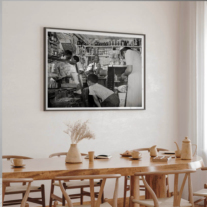 Gordon Park&#39;s Washington DC Grocery Store Photo, 1942