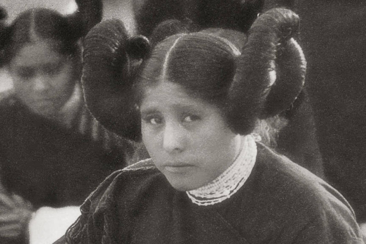 Native American Photo, Hopi Water Girls, 1906