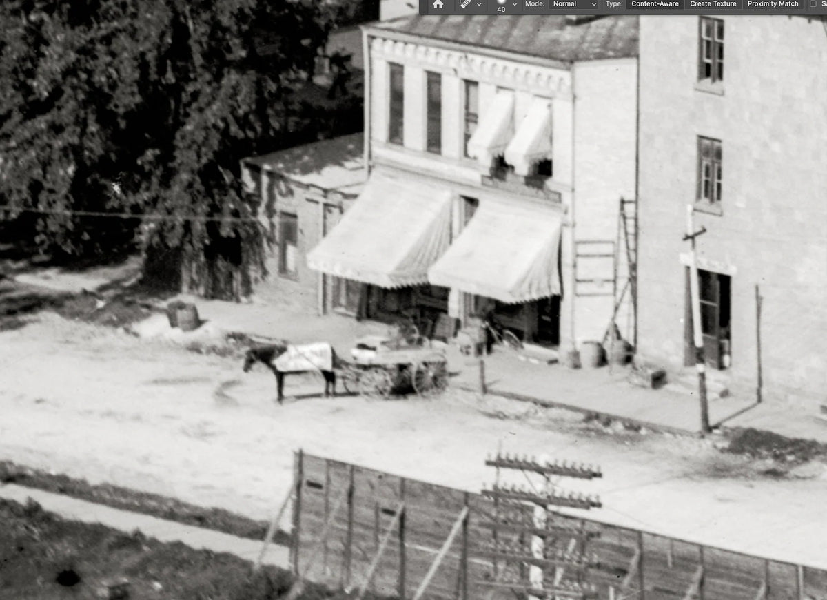 Madison, Wisconsin From the Capitol Dome, Circa 1900