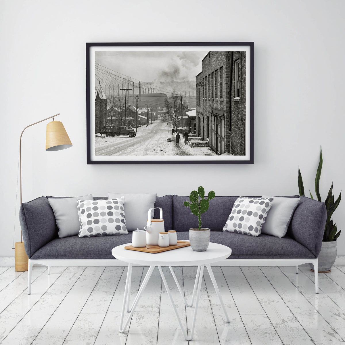 Midland, Pennsylvania, Mill District, 1941, Jack Delano Photographer