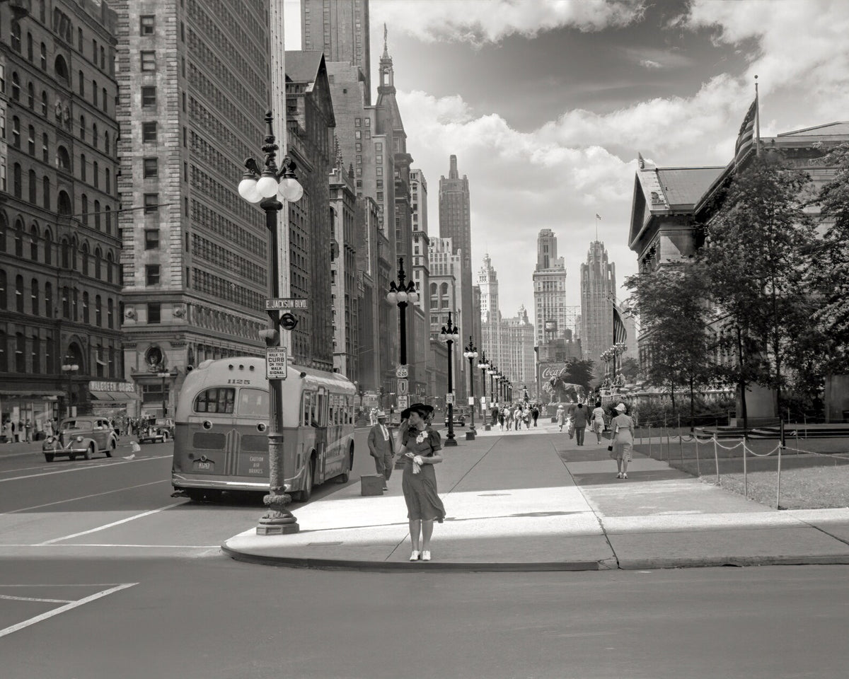Michigan Avenue, Chicago, 1941