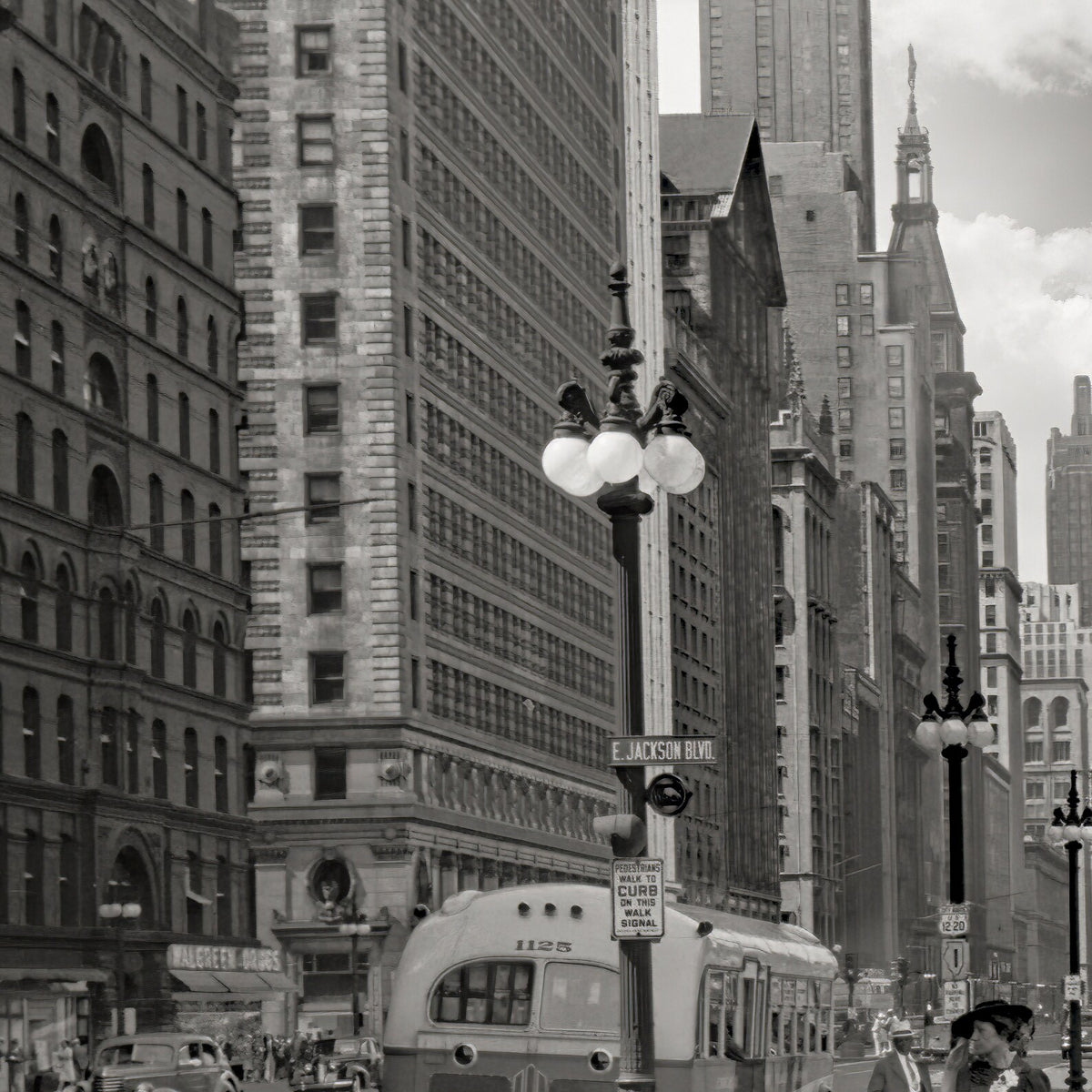Michigan Avenue, Chicago, 1941