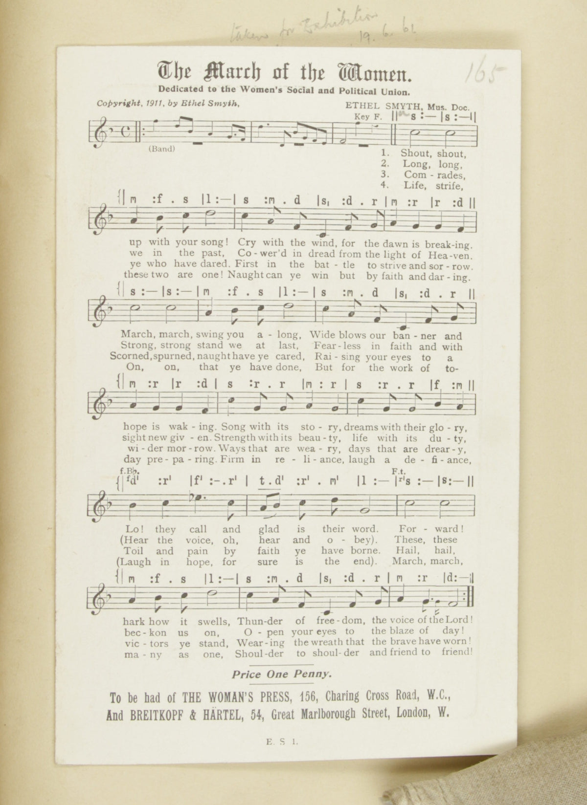 Congressional Union for Woman Suffrage March, May 9, 1914