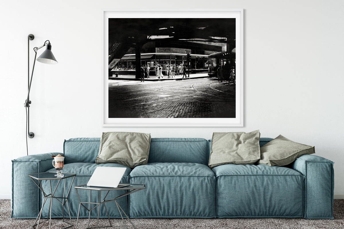 Under the Railway, Chicago, 1940 Photo