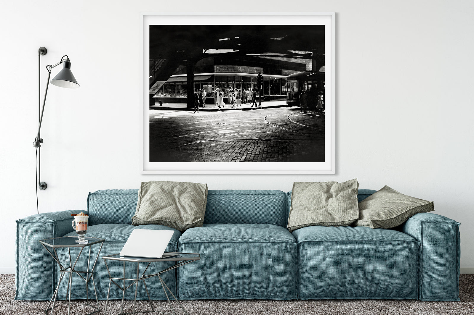 Under the Railway, Chicago, 1940 Photo